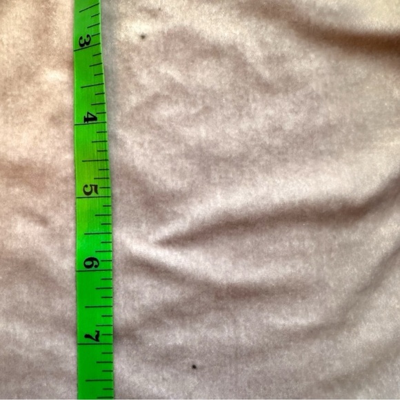 MADEWELL Blush Pink Velvet Butterfly Sleeve Top - Small - Picture 12 of 13